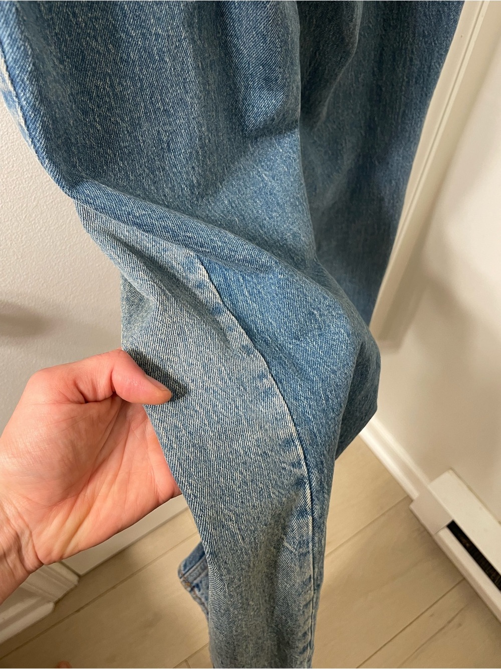 Two Tone Abercrombie & Fitch High Rise Jeans